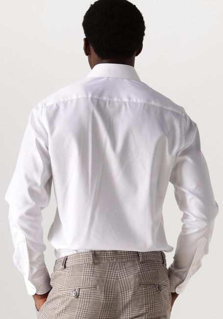 Witte PROFUOMO Klassiek overhemd FINE TWILL - SLIM FIT - NON IRON - large