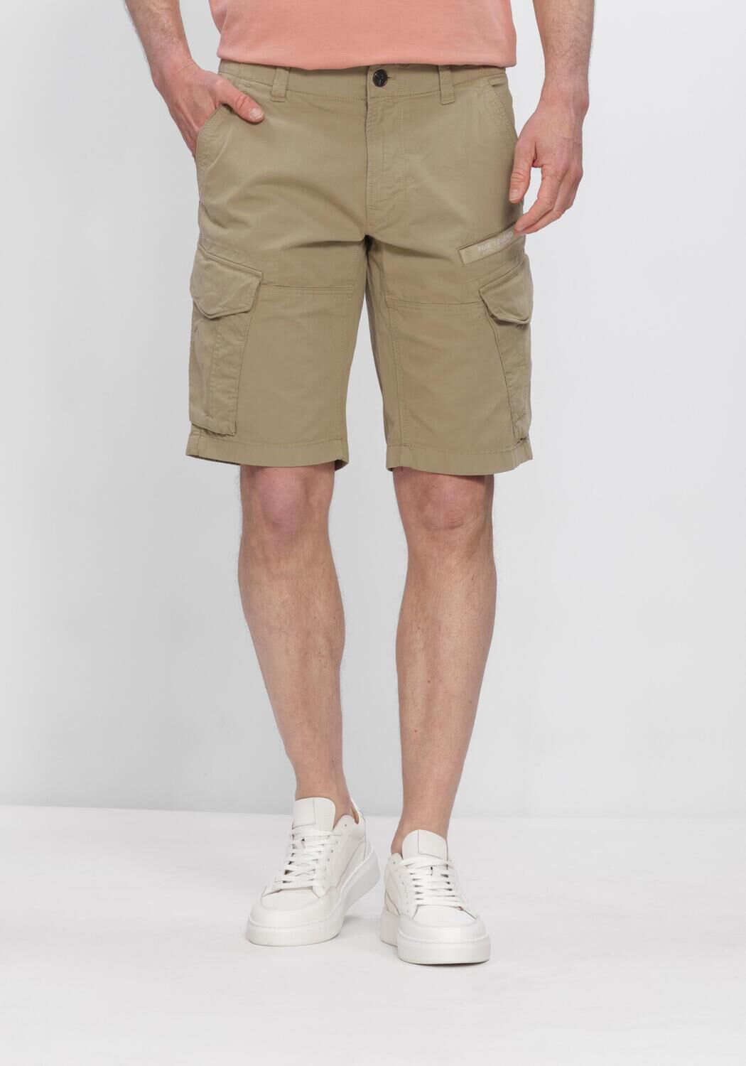Zand PME LEGEND Korte broek NORDROP CARGO SHORTS STRETCH TWILL - large
