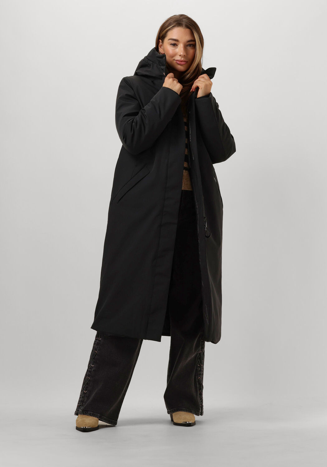 Krakatau Qw500 Parka Zwart Black Dames
