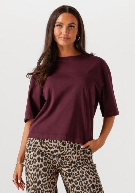 Bordeaux CATWALK JUNKIE T-shirt LOOSE FIT TSHIRT - large