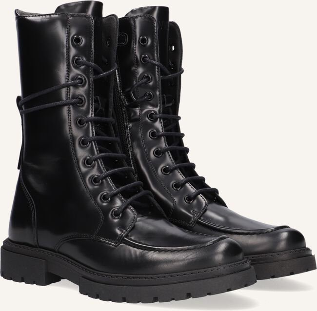 Zwarte WYSH Veterboots DIXIE Zwarte WYSH Veterboots DIXIE - large
