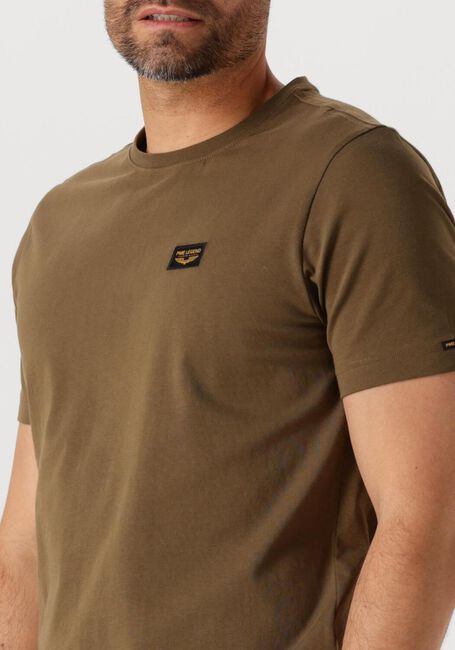 Groene PME LEGEND T-shirt SHORT SLEEVE R-NECK GUYVER TEE - large
