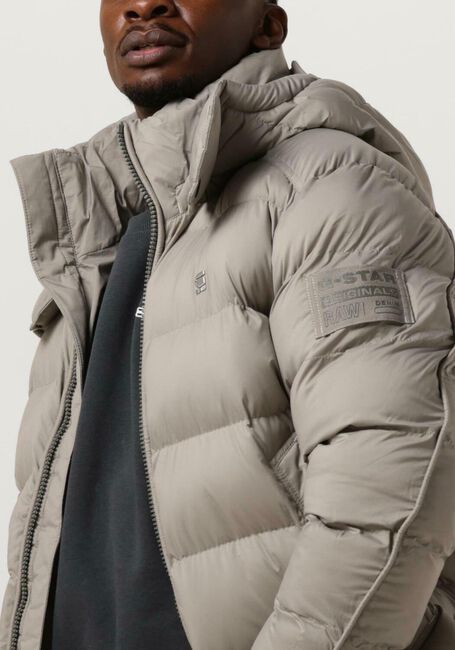 Grijze G-STAR RAW Gewatteerde jas G-WHISTLER PDD HDD JKT - large
