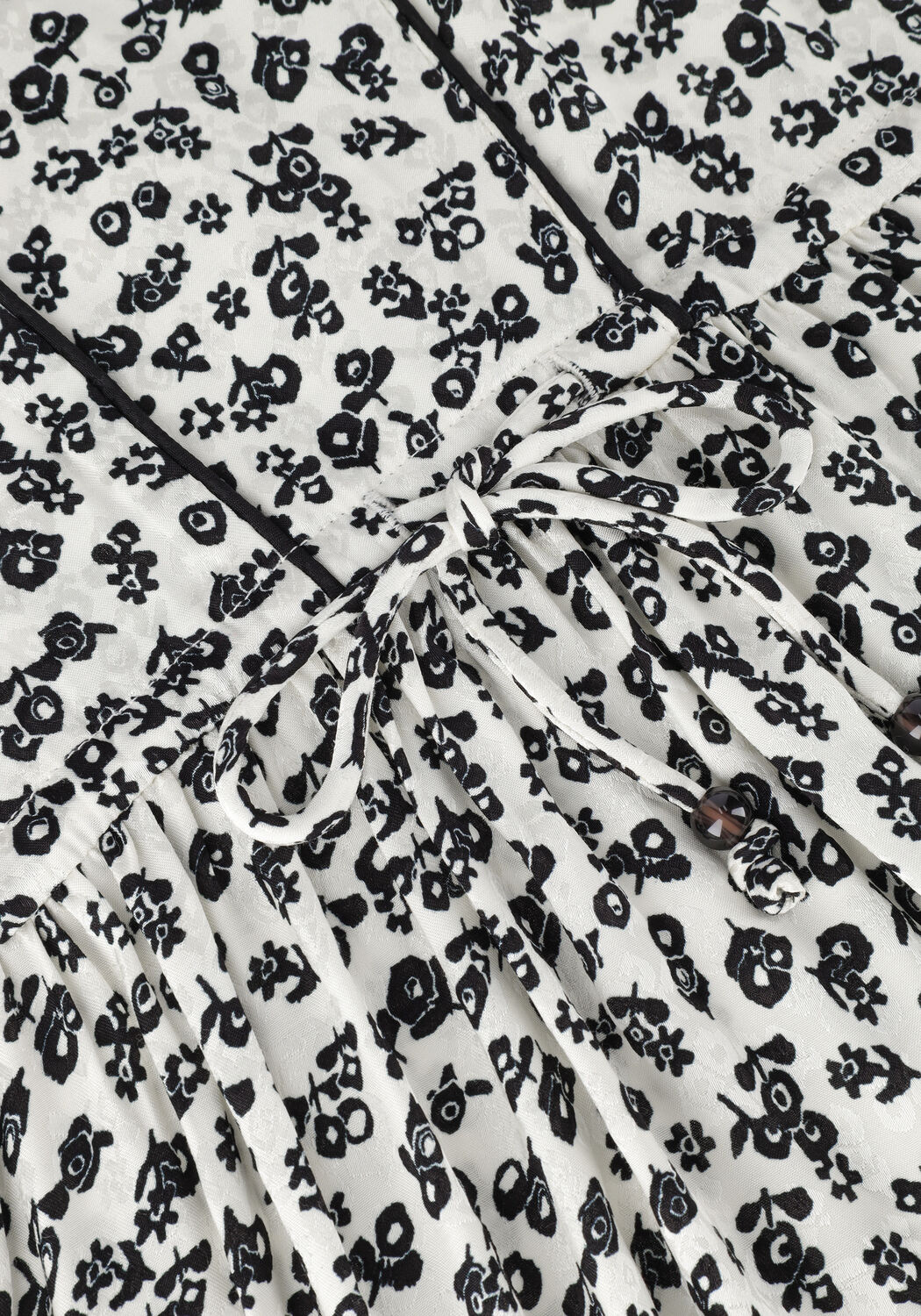 Multi SCOTCH & SODA Mini jurk T-SHIRT SHAPE DRESS WITH FLOUNCE SLEEVES - large