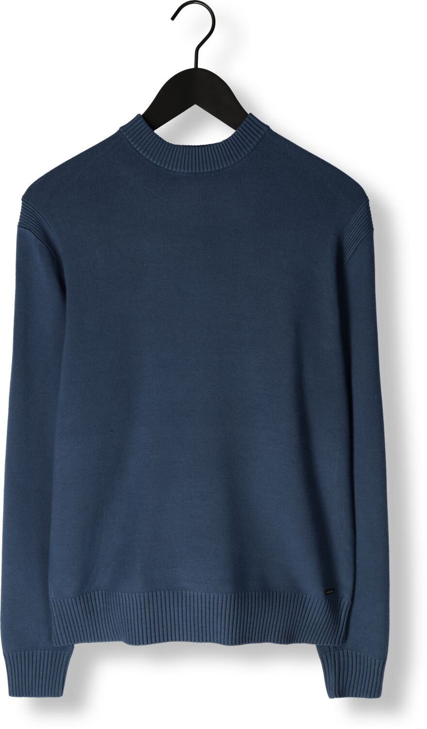 DSTREZZED Heren Truien & Vesten Fell Mock Neck Blauw