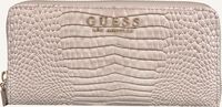 Roze GUESS Portemonnee KAMRYN SLG LARGE ZIP AROUND - medium
