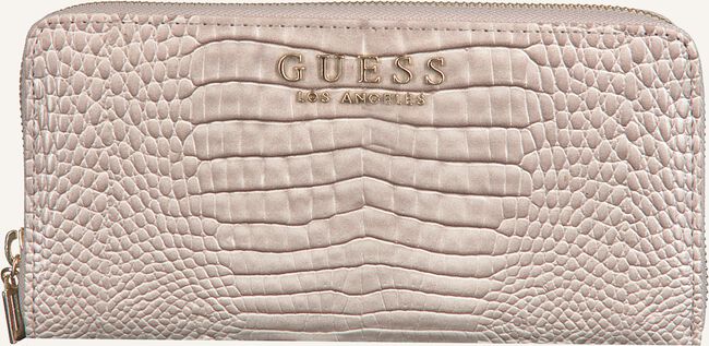 Roze GUESS Portemonnee KAMRYN SLG LARGE ZIP AROUND Roze GUESS Portemonnee KAMRYN SLG LARGE ZIP AROUND - large