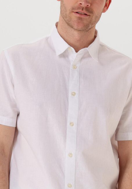 Witte SELECTED HOMME Casual overhemd SLHREG-SUN SHIRT SS NOOS - large