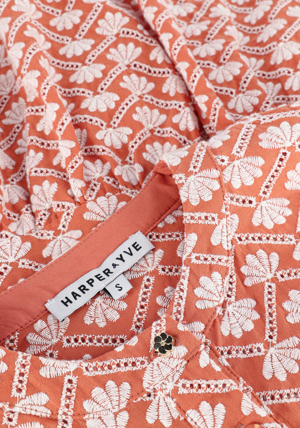 Oranje HARPER & YVE Mini jurk FILOU-DR - large