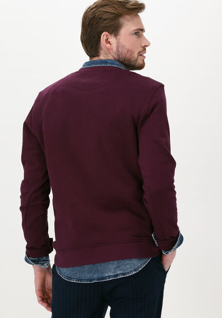 Bordeaux LYLE & SCOTT Trui CREW NECK SWEATSHIRT - large