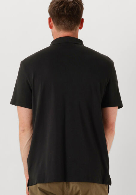 Zwarte CALVIN KLEIN Polo SS SUPIMA CHEST EMB - large