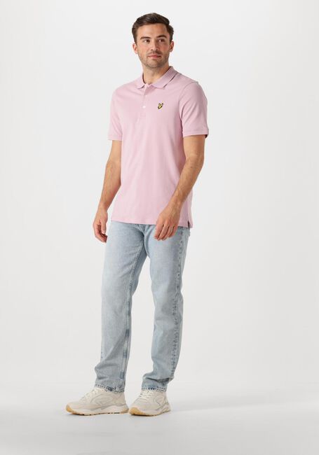 Lichtroze LYLE & SCOTT Polo PLAIN POLO SHIRT - large