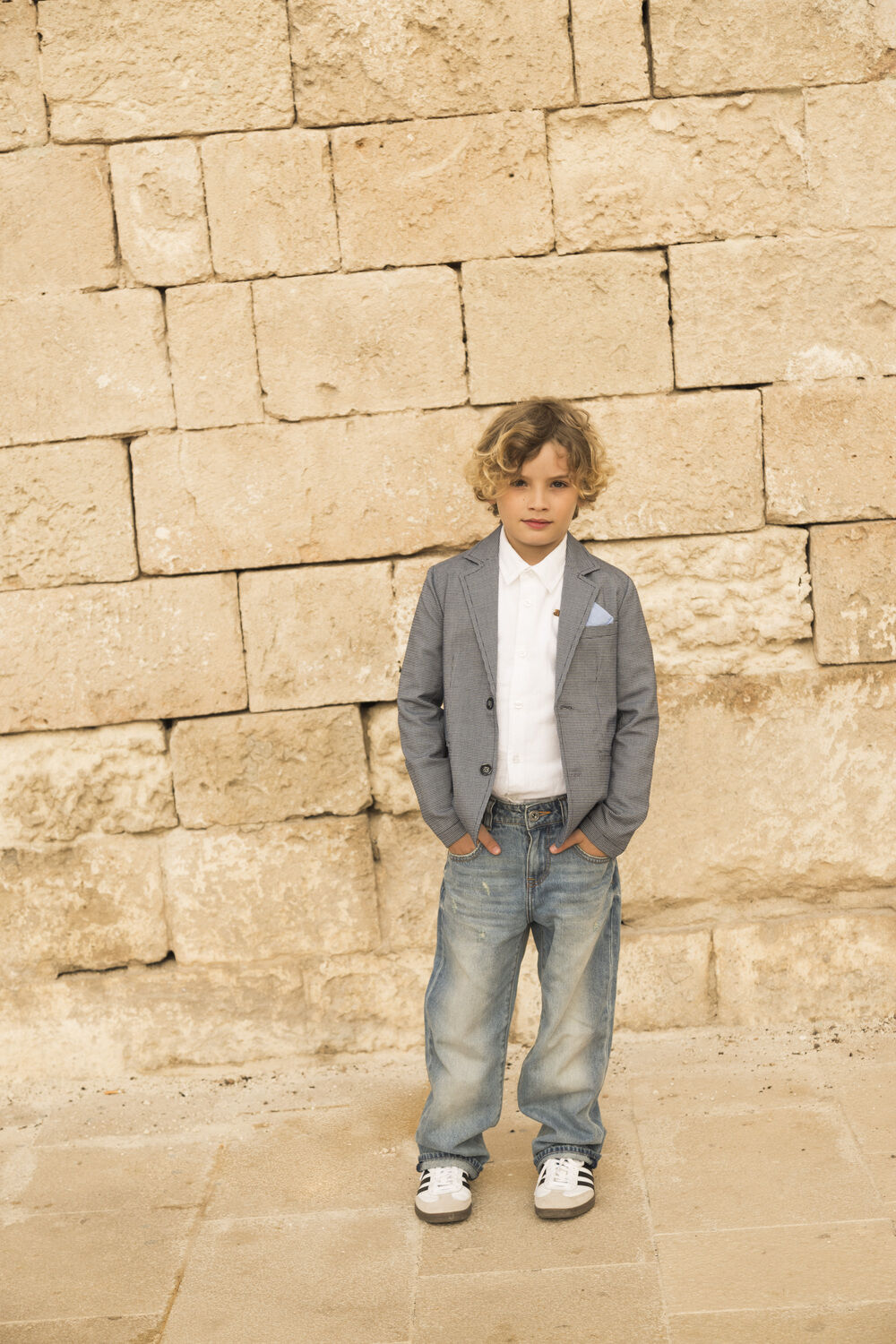 Lichtblauwe VINGINO Colberts TEYO COLBERT - large