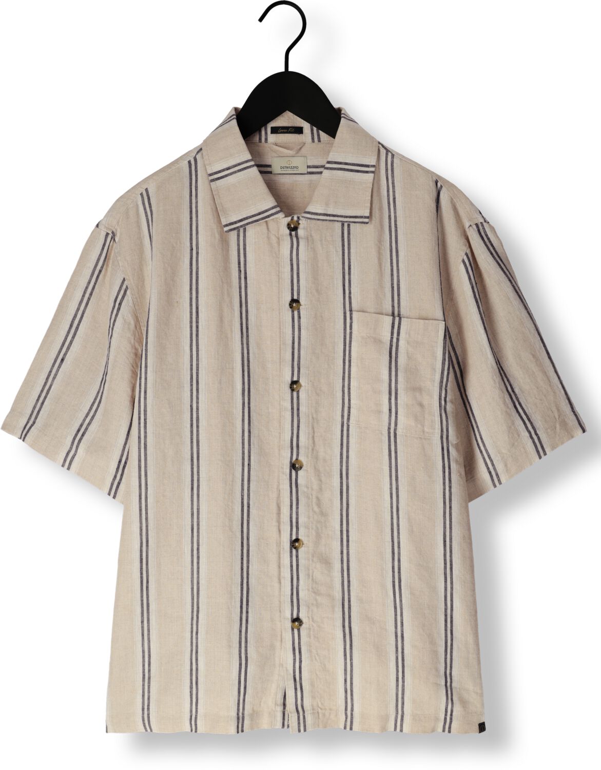 DSTREZZED Heren Overhemden Ds_saul Shirt Beige