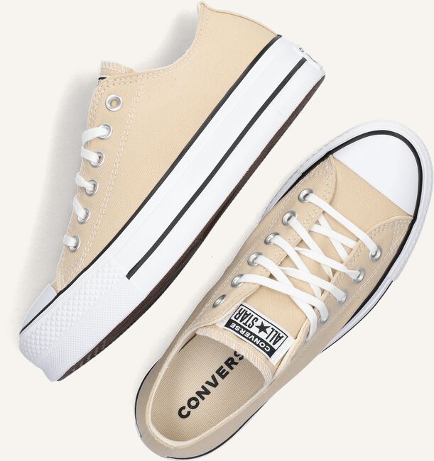 Beige CONVERSE Lage sneakers CHUCK TAYLOR ALL STAR LIFT PLATFORM 1 Beige CONVERSE Lage sneakers CHUCK TAYLOR ALL STAR LIFT PLATFORM 1 - large