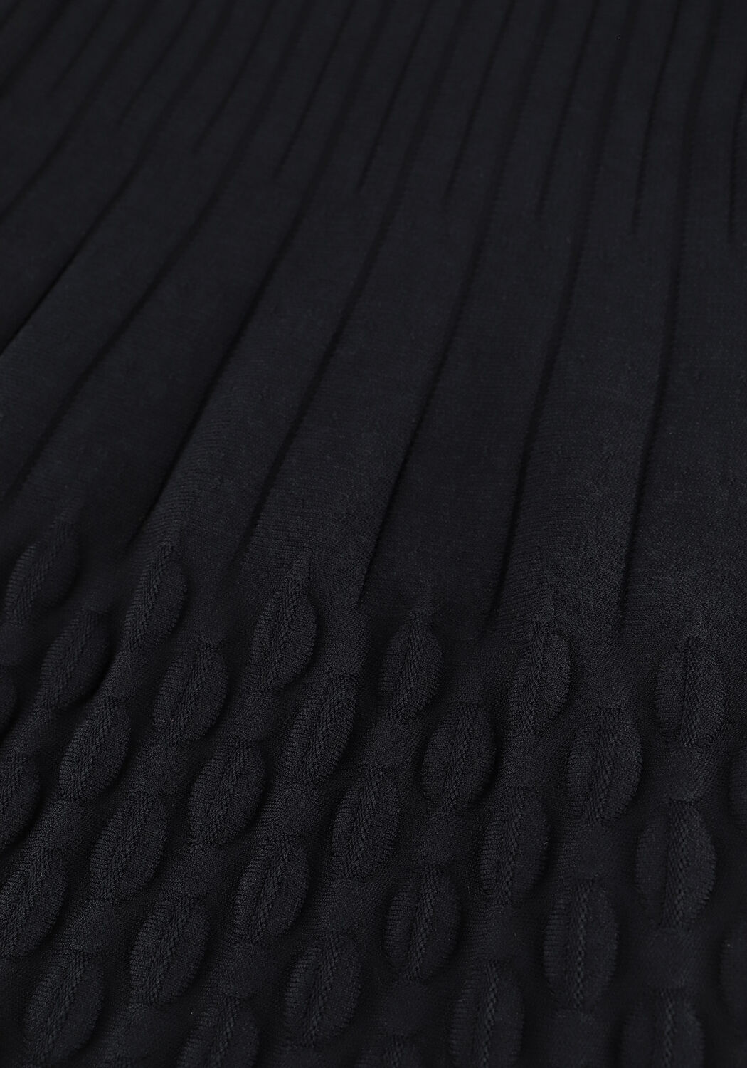 Zwarte Y.A.S. Minirok YASVIGSA HW KNIT SKIRT - large