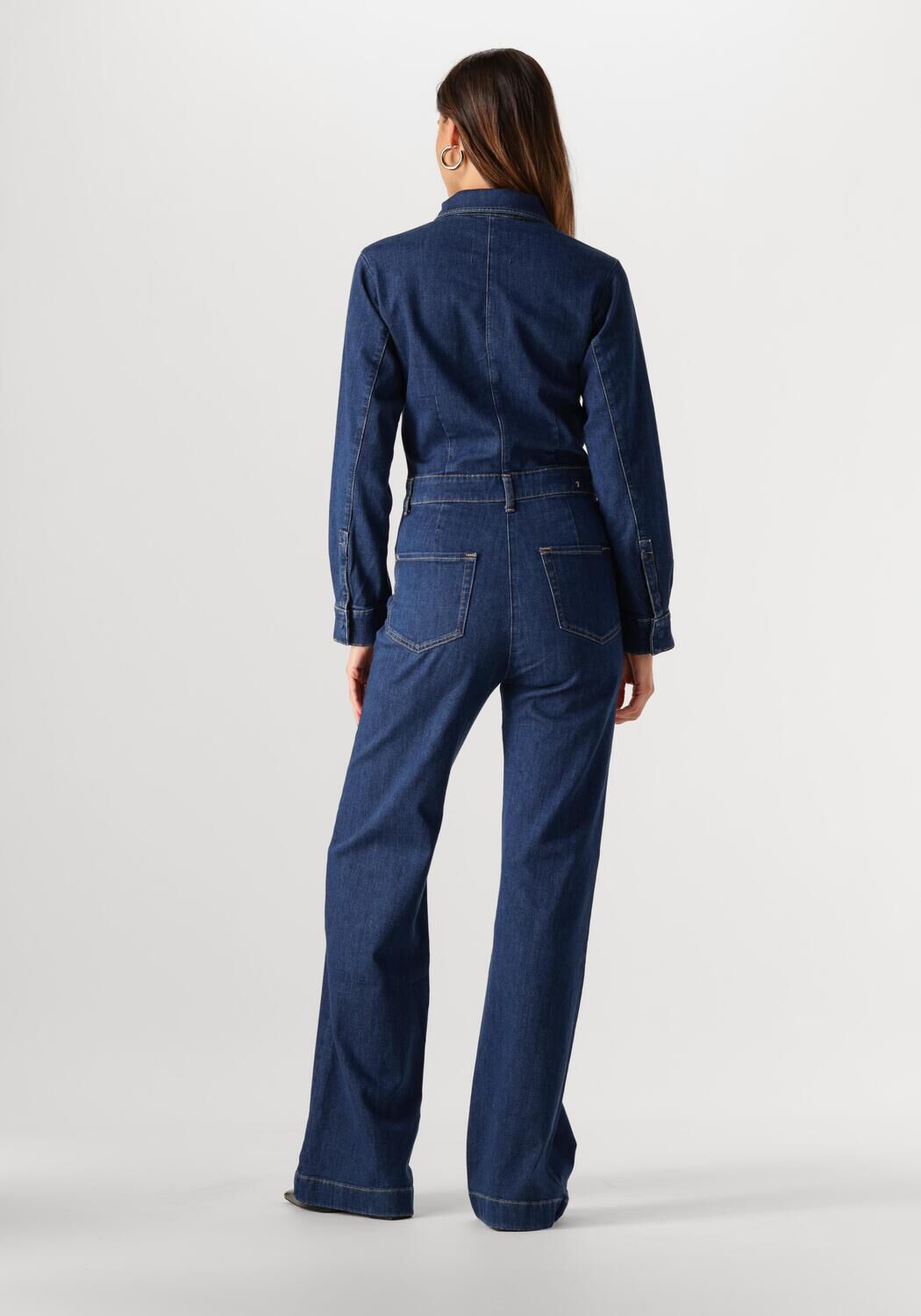 7 FOR ALL MANKIND Dames Jumpsuits Luxe Jumpsuit Cove Blauw