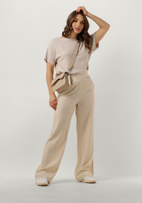 Zand KNIT-TED Wijde broek WENDY - large
