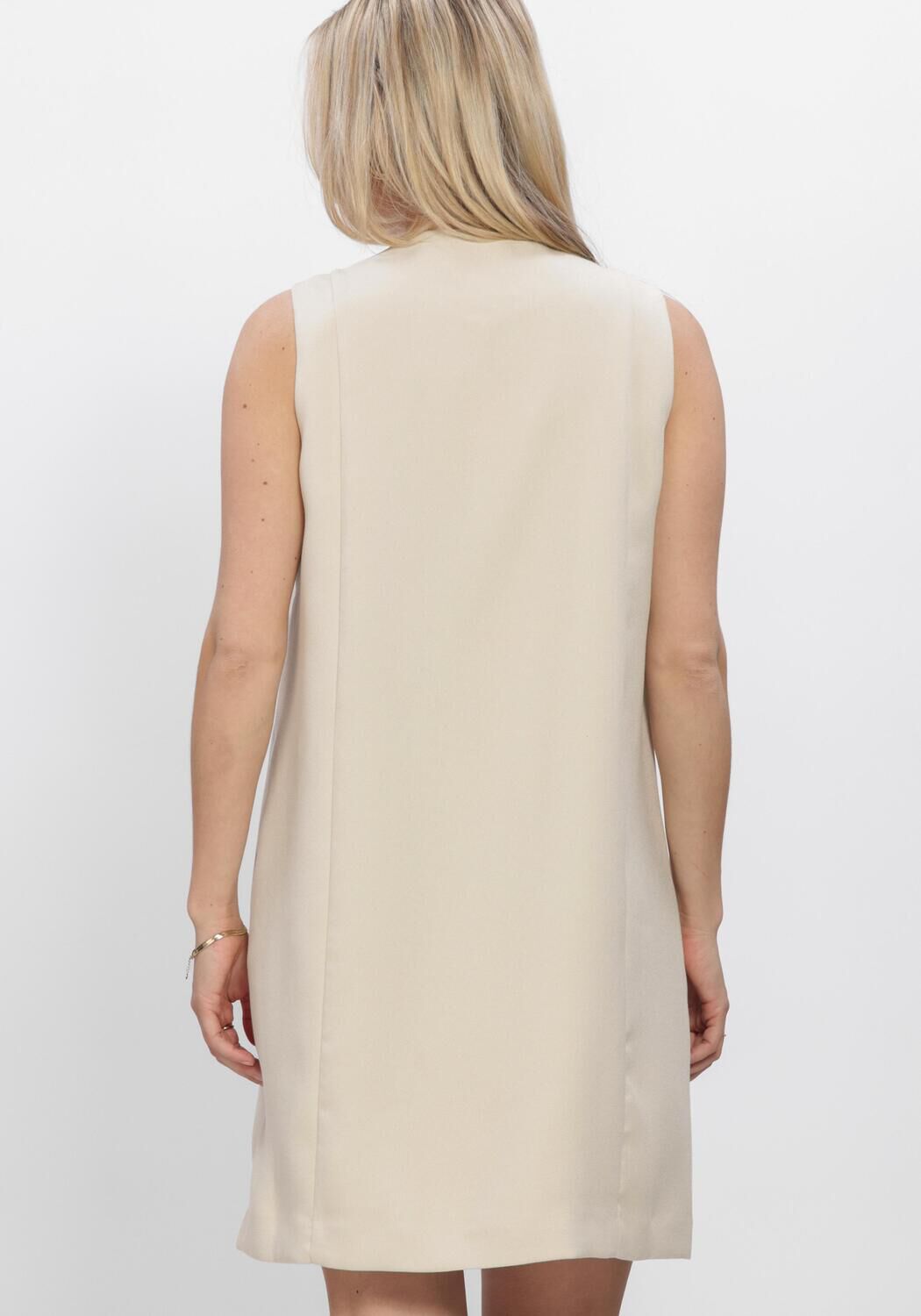 Creme MSCH COPENHAGEN Jurken MSCHESTERIANE SL DRESS - large