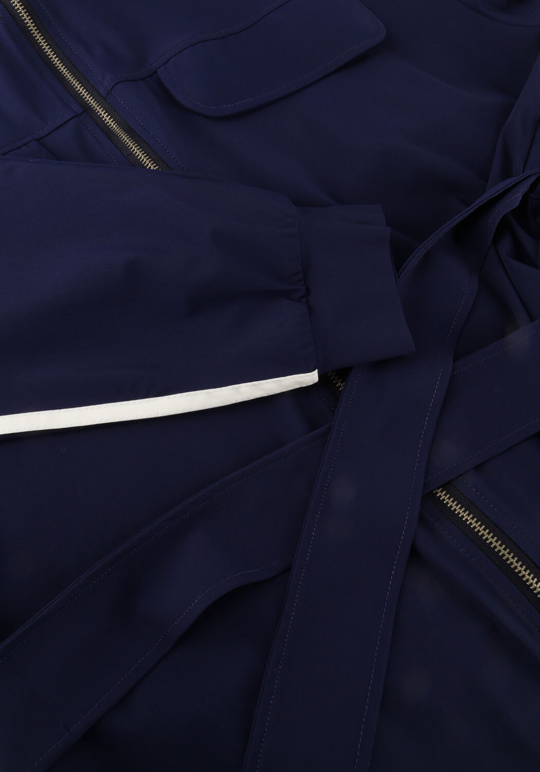 Donkerblauwe PENN & INK Jack JACKET STRIPE - large