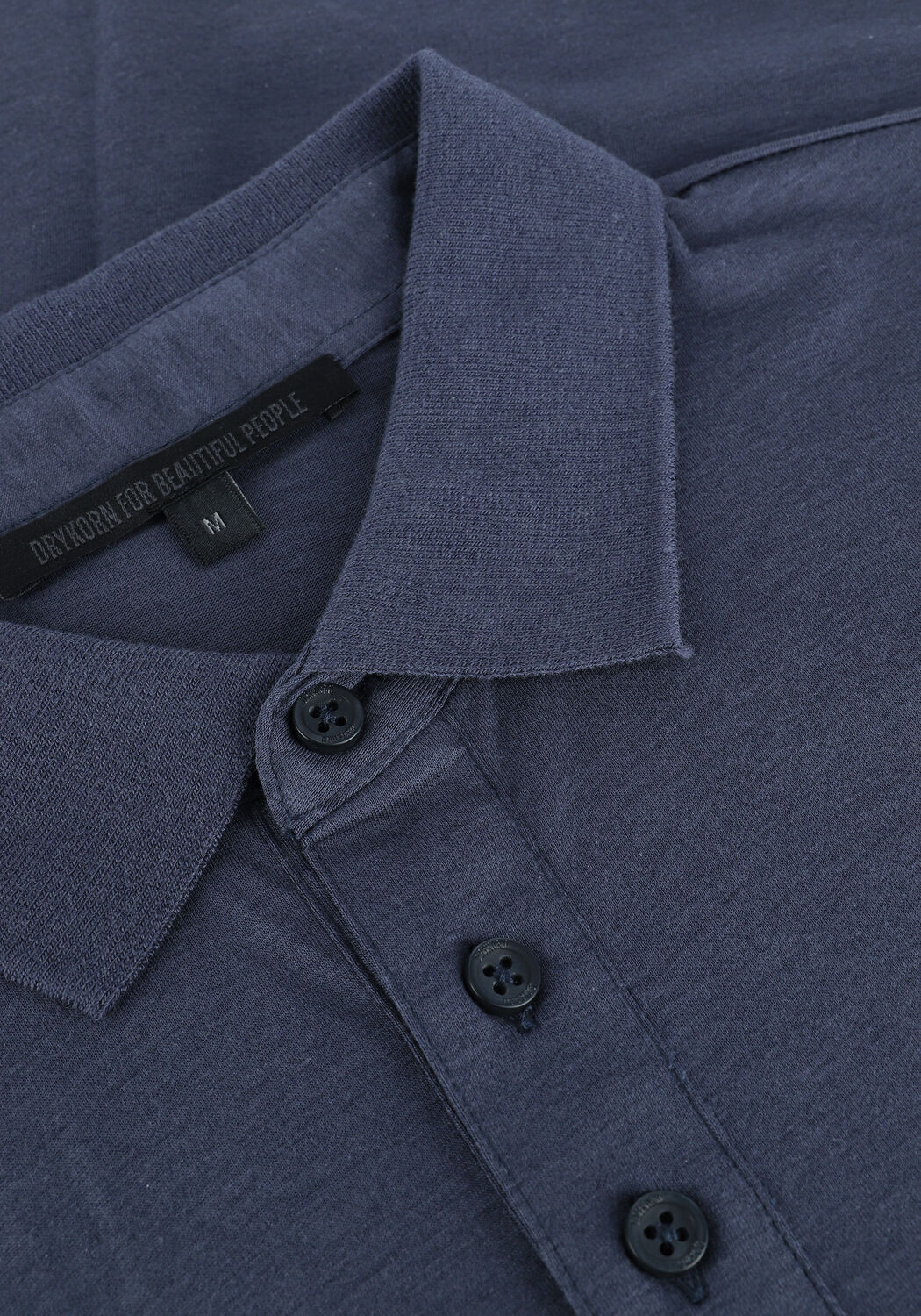 Donkerblauwe DRYKORN Polo GARRY 520109 - large