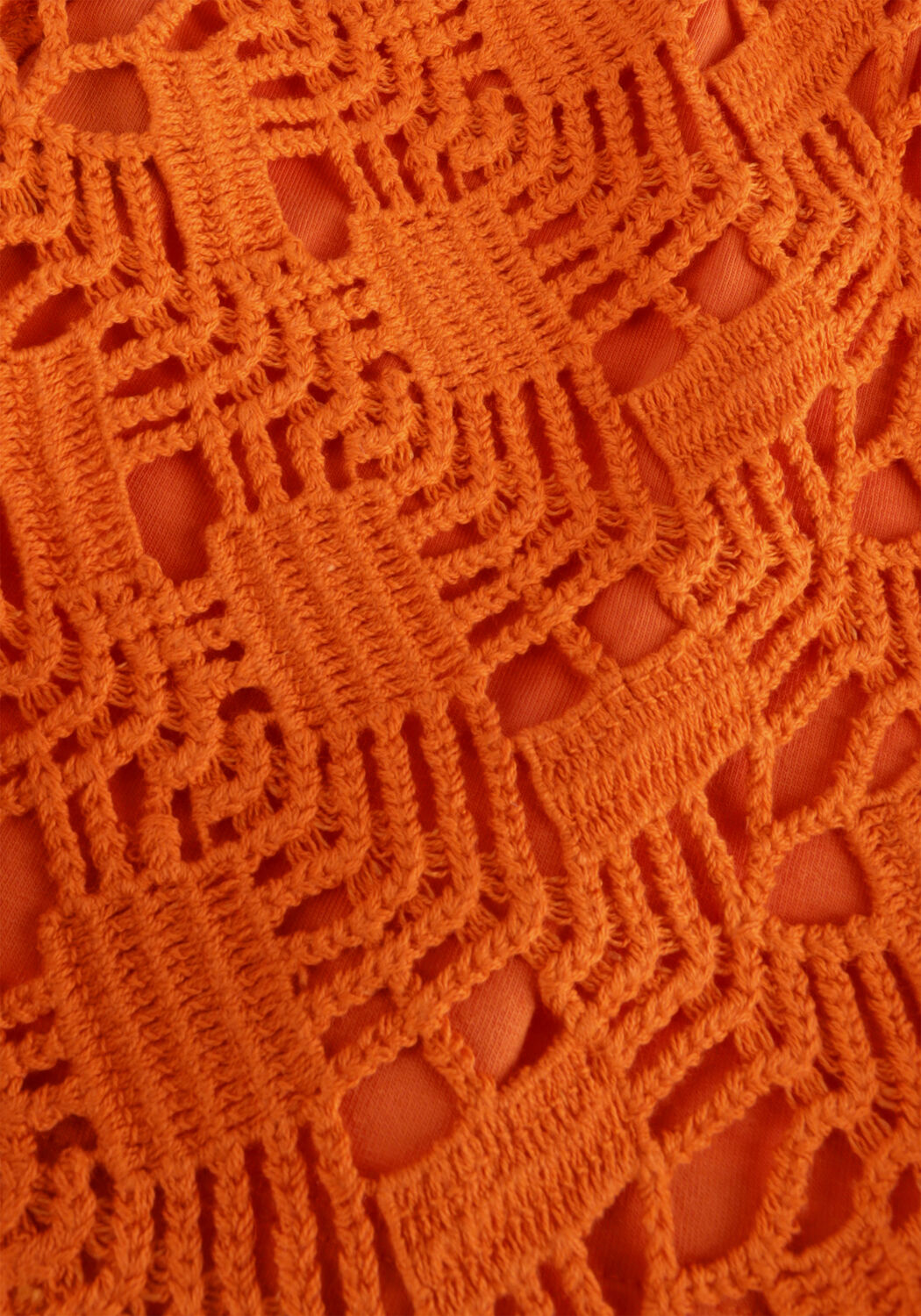 Oranje LOOXS Broeken OPEN LACE SHORTS - large