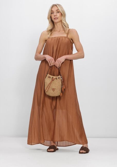 Bruine CO'COUTURE Maxi jurk REGGIECC STRAP DRESS - large