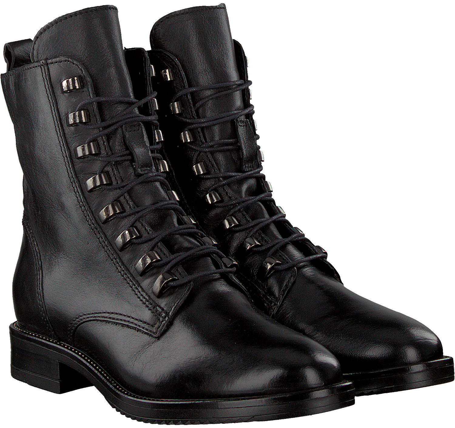 Zwarte OMODA Veterboots 108263 | Omoda Zwarte OMODA Veterboots 5457 | Omoda