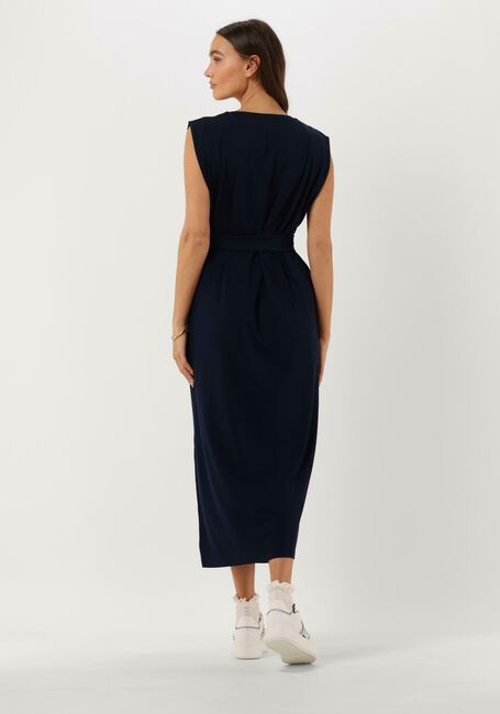 Donkerblauwe KNIT-TED Midi jurk MAAN - large