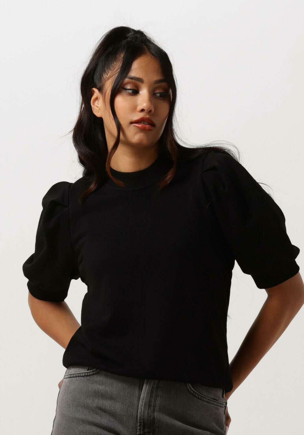Minus Mika Sweat Dames Sweater Zwart Black Dames