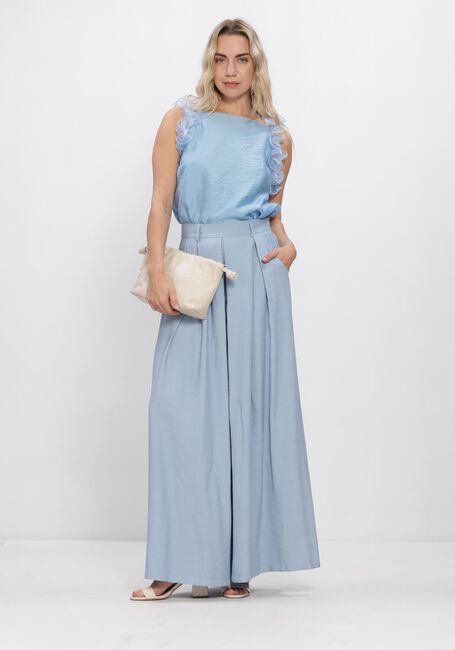 Blauwe ANA ALCAZAR Wijde broek 051941-3842 - large