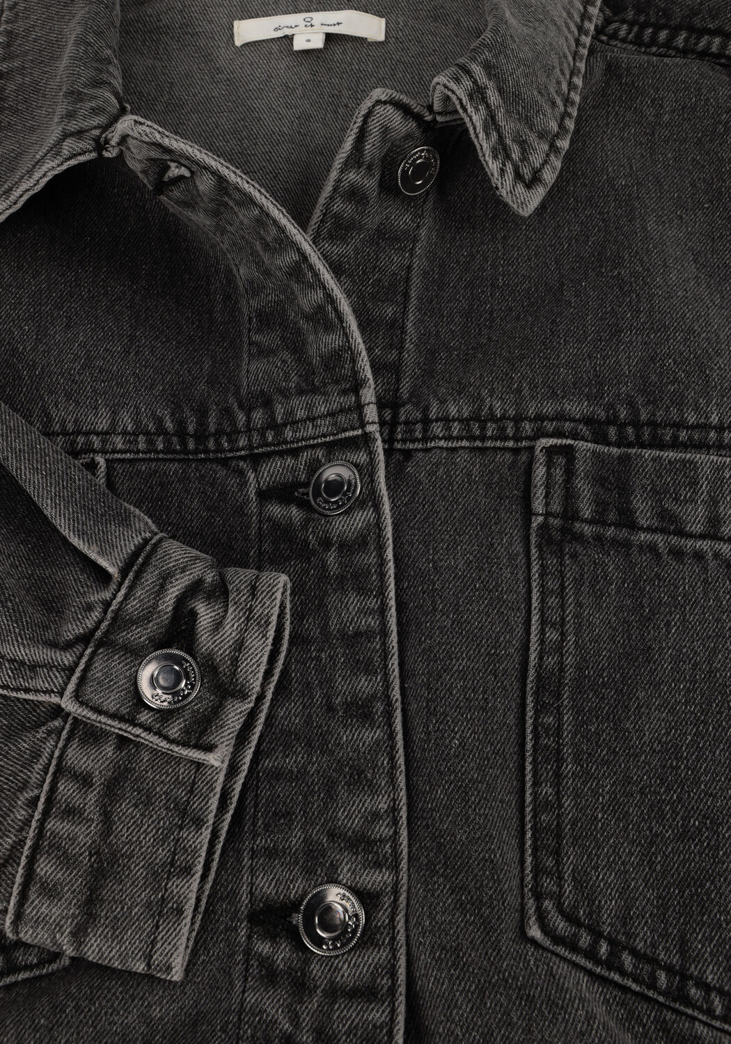 Zwarte CIRCLE OF TRUST Jack SASHA JACKET - large