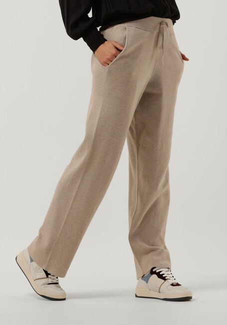 Zand KNIT-TED Wijde broek NOOR PANT - large