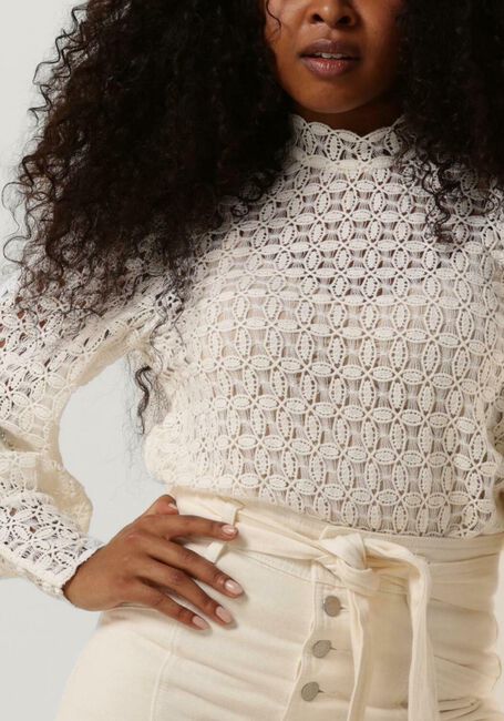 Witte LEVETE ROOM Blouses ABBIE 1 - large