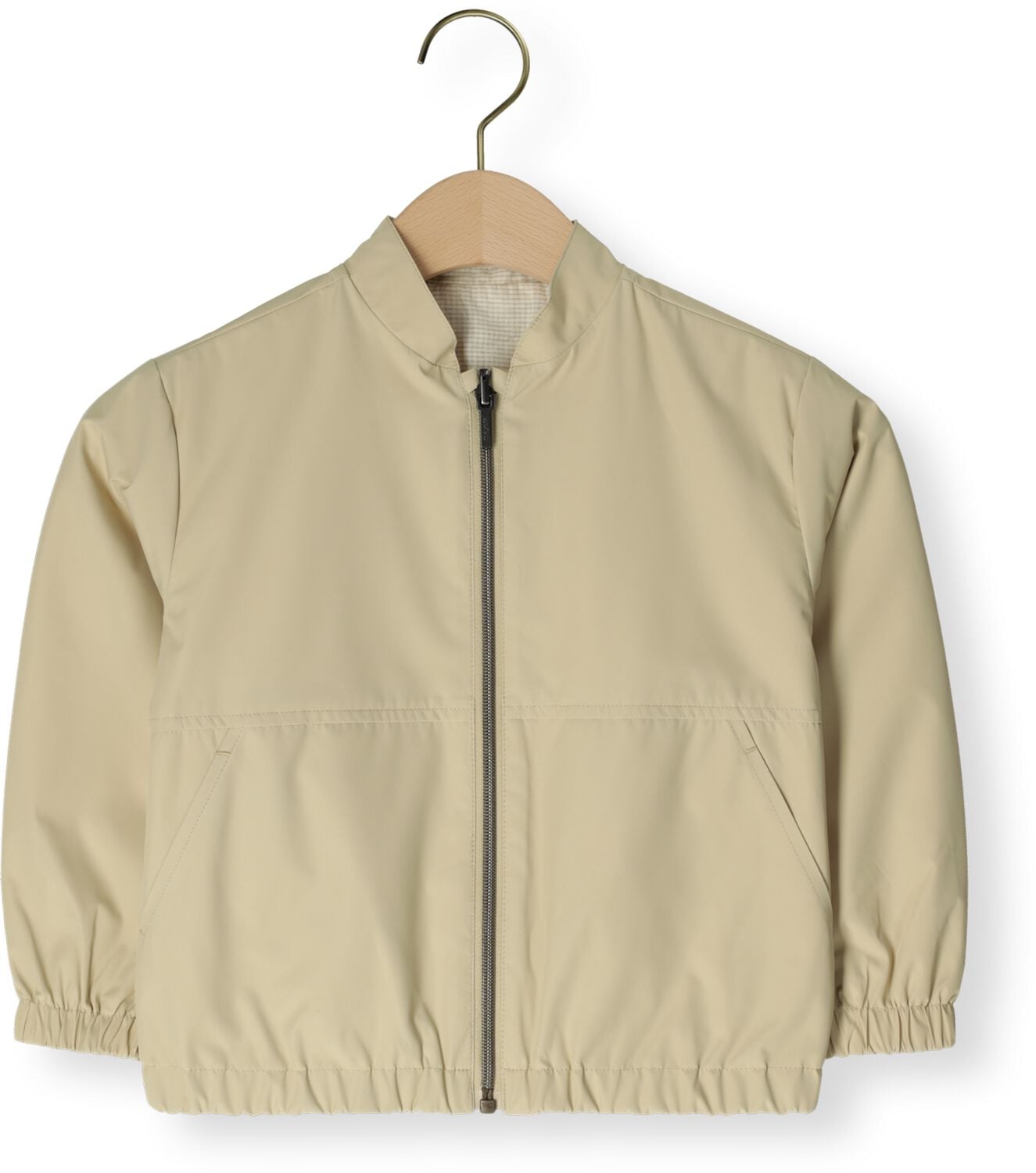 MAYORAL Jongens Jassen Reversible Linen Windbreaker Beige