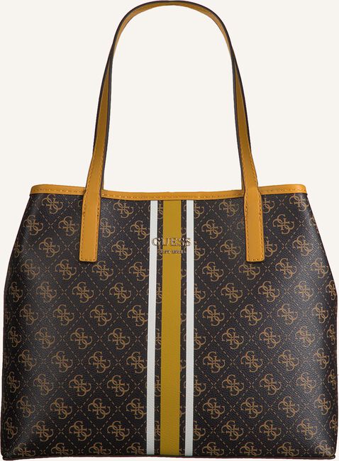 Bruine GUESS Handtas VIKKY TOTE Bruine GUESS Handtas VIKKY TOTE - large