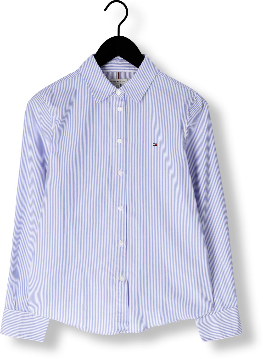 TOMMY HILFIGER Dames Blouses Essential Stp Regular Shirt Lichtblauw