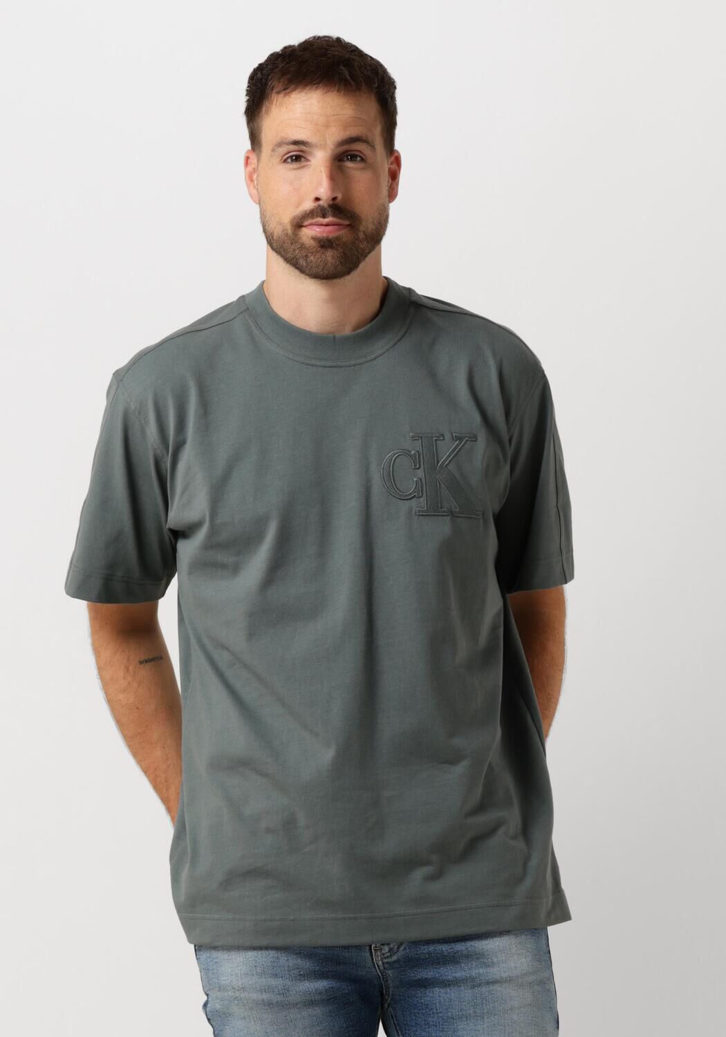 Calvin klein shirt grijs clearance