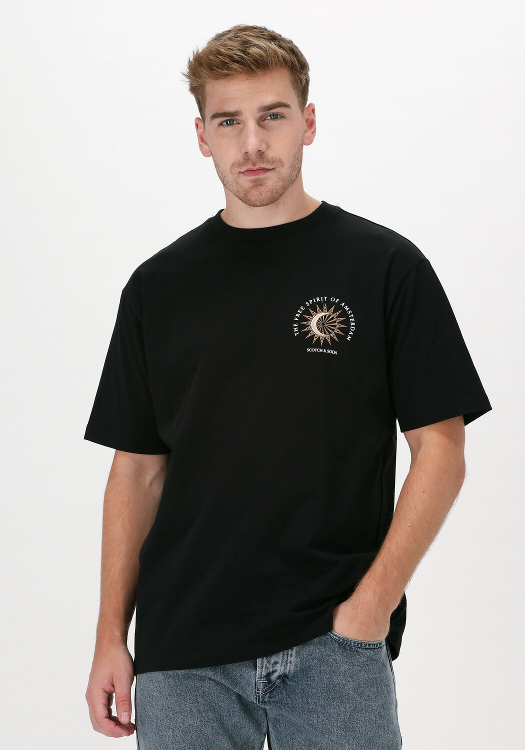 Scotch and soda top shirt heren