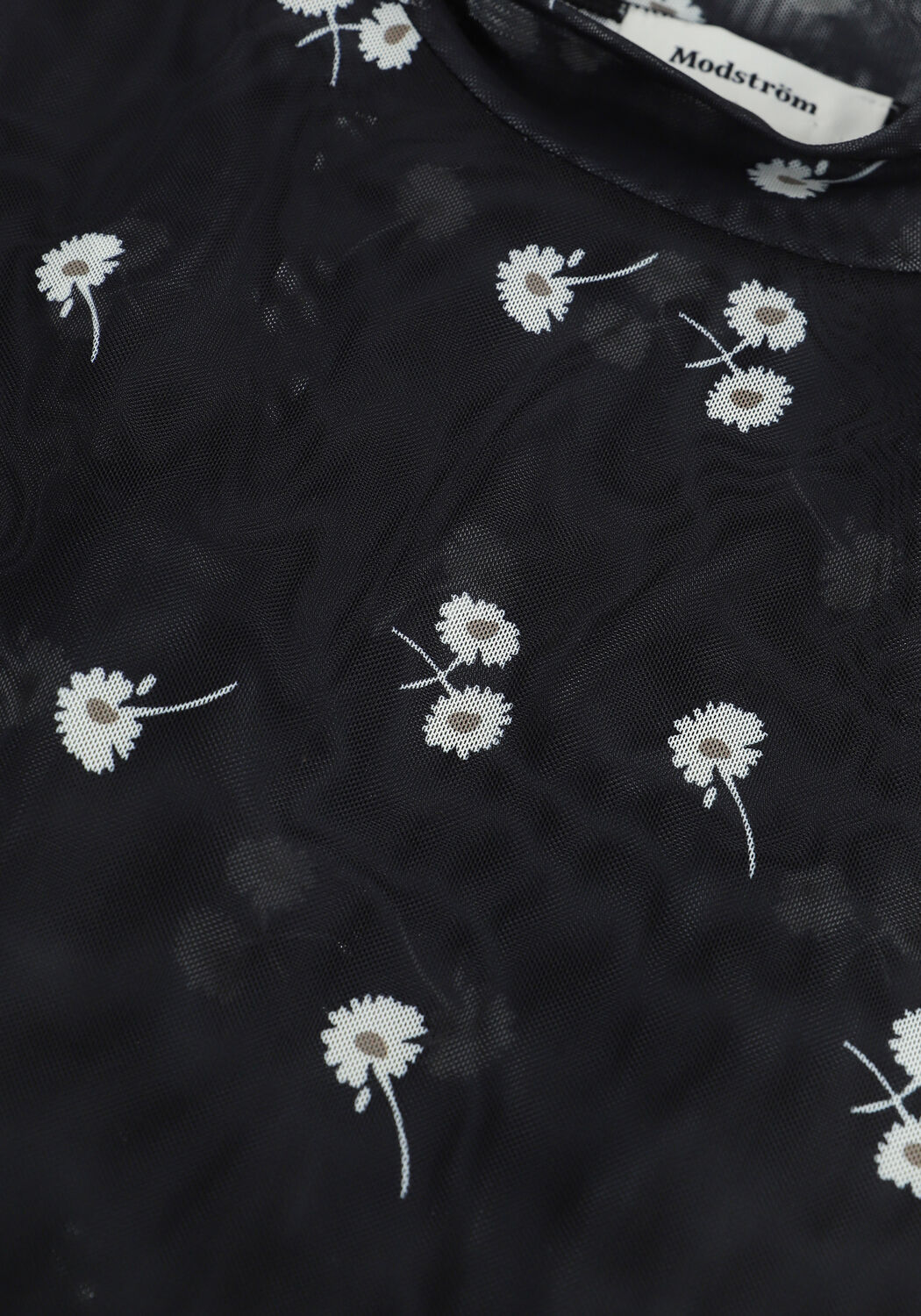 Zwarte MODSTR&Ouml;M Top MISSY PRINT TOP - large