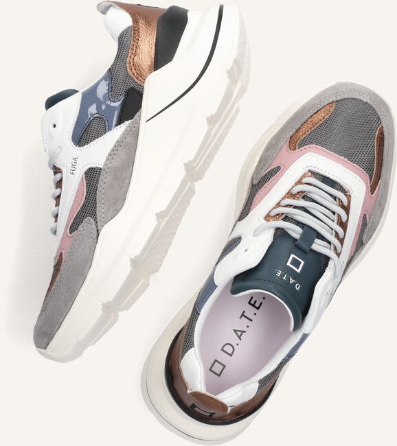 Grijze D.A.T.E Lage sneakers FUGA DAMES Grijze D.A.T.E Lage sneakers FUGA DAMES - large