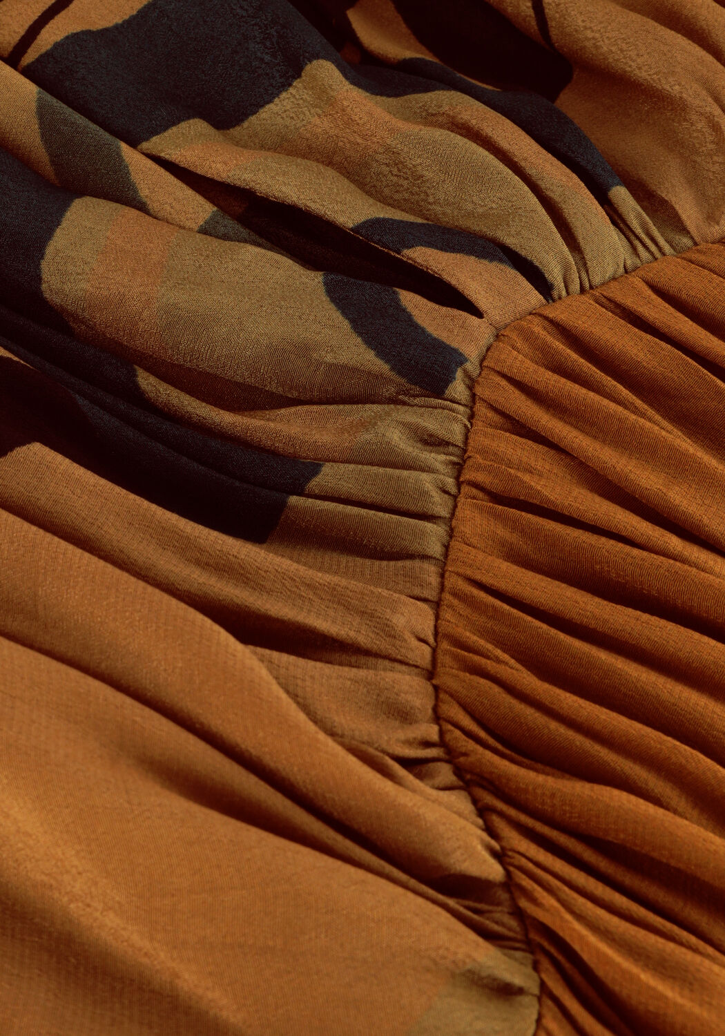 Bruine MES DEMOISELLES Maxi jurk MUSE - large