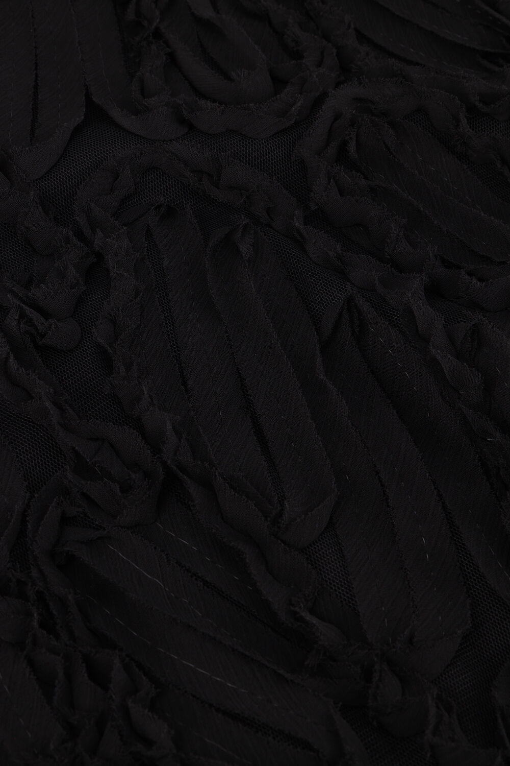 Zwarte CO'COUTURE Blouses SHANIA FLUFFY BLOUSE - large