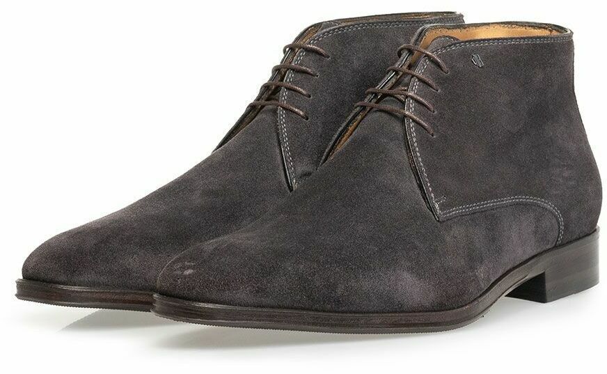 Grijze VAN BOMMEL Nette schoenen SBM-50029 RAFFA - large