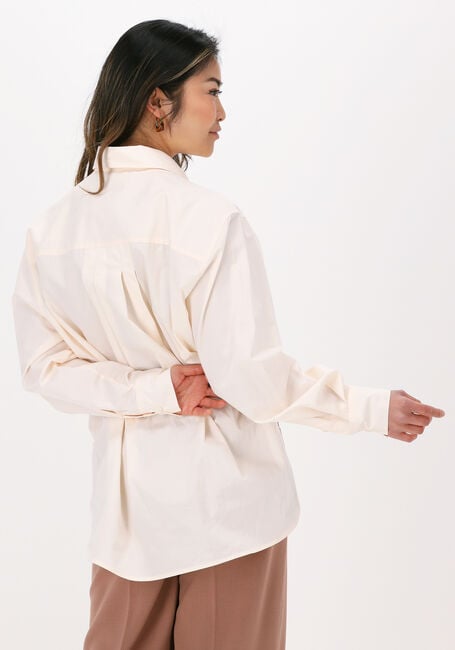 Beige SECOND FEMALE Blouses MATIS SOLID SHIRT - large