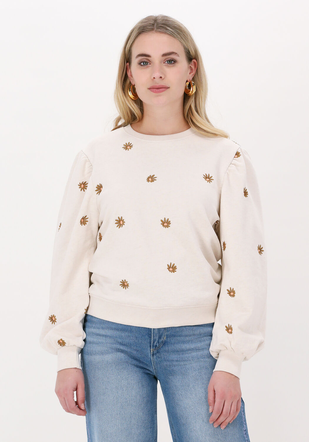 Beige FABIENNE CHAPOT Trui LIN SWEATER Omoda