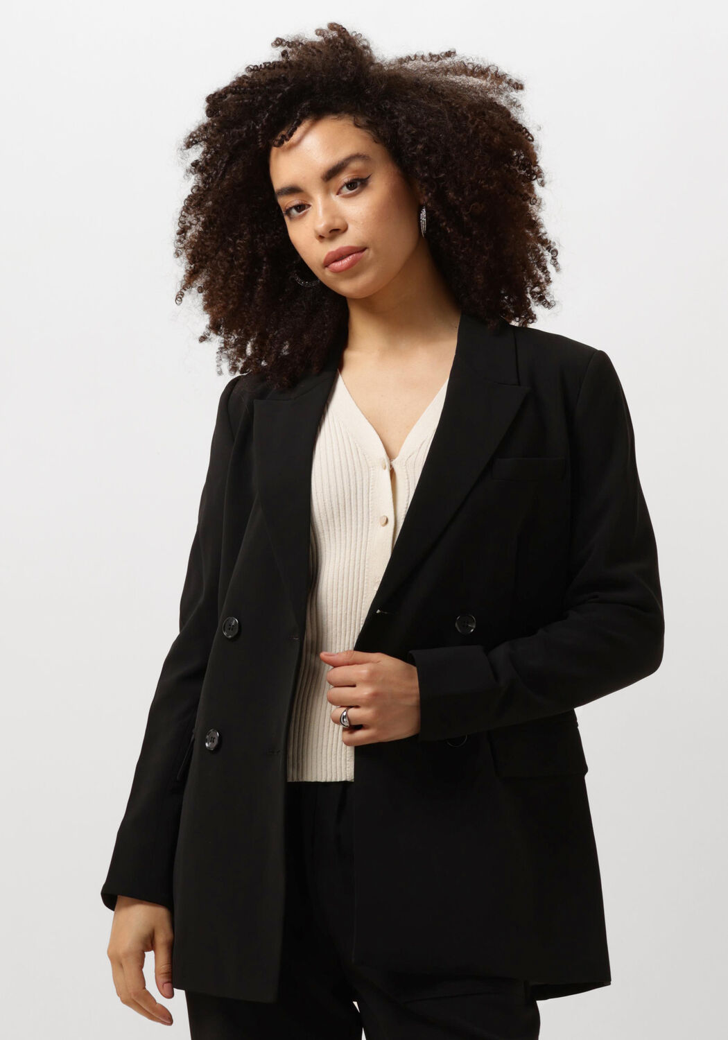 BRUUNS BAZAAR Dames Blazers Brassica Linda Blazer Zwart