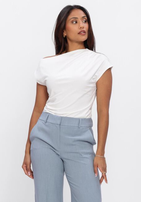 Witte SELECTED WOMEN Top SLFMOLLY SS TOP - large