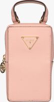 Roze GUESS Portemonnee MOBILE POUCH KEYCHAIN - medium