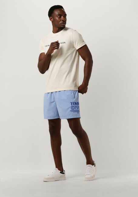 Lichtblauwe TOMMY HILFIGER UNDERWEAR Zwembroeken SF MEDIUM DRAWSTRING - large